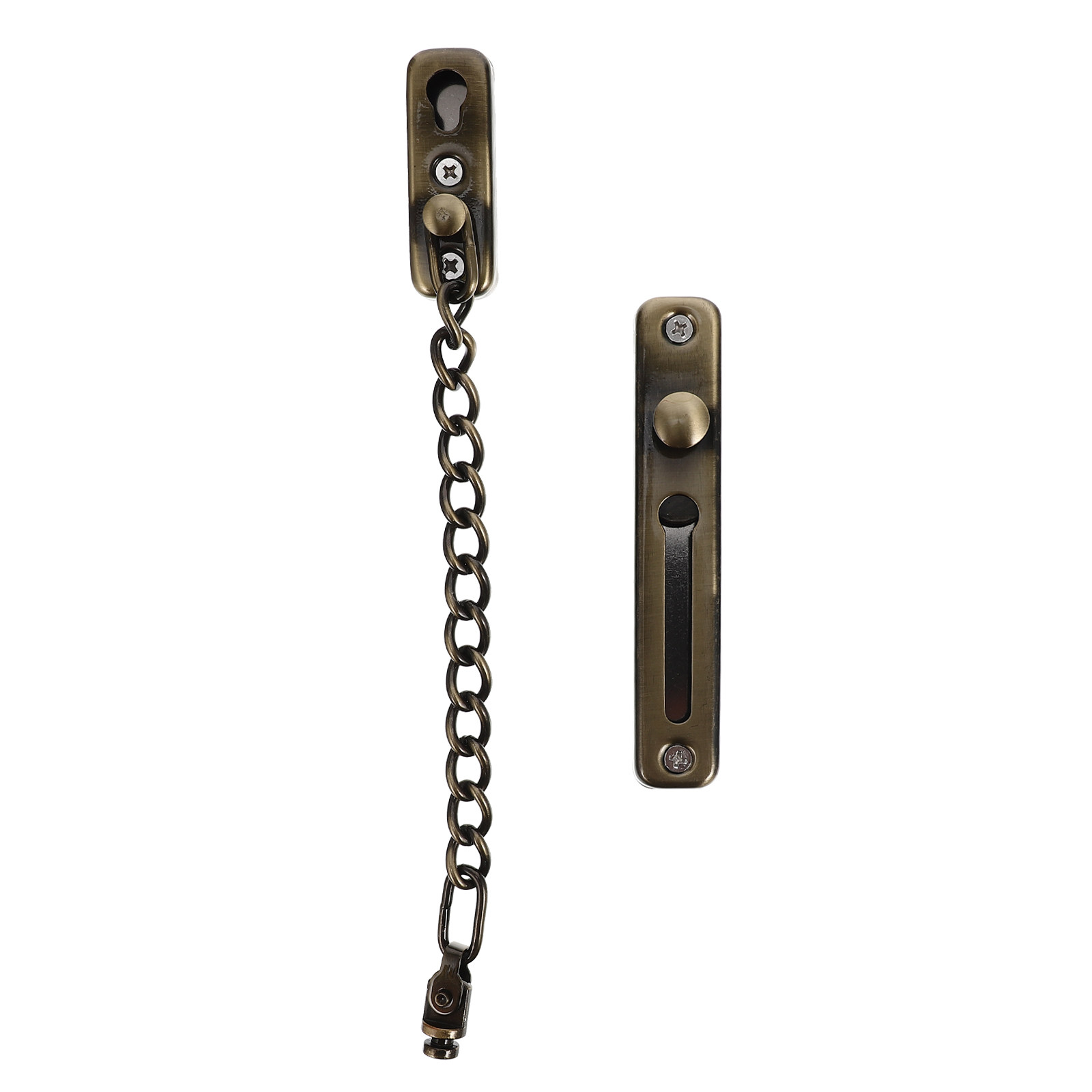 Security Chain Door - Punch-Free Childproof Door Chain Lock Stainless