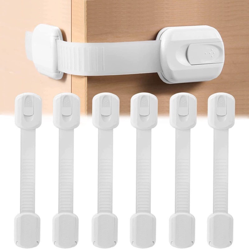 Medicine Cabinet Lock - Multi-functional Safety Locks for Cabinets/Drawers/Doors -