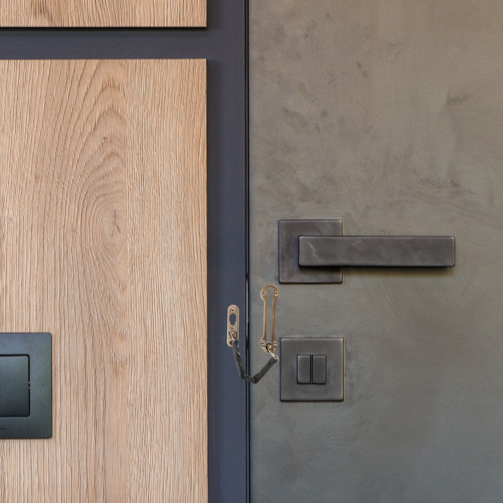 Heavy Duty Stainless Steel Doo - Security Chain Door reseña y precio