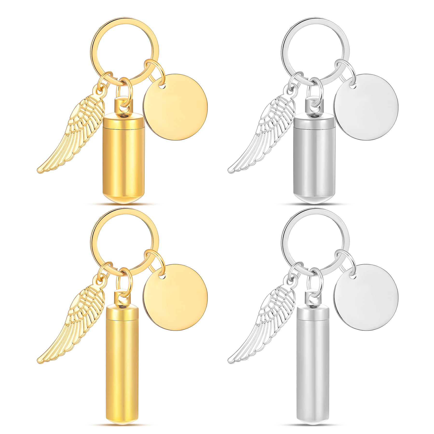 Personalized Cylinder Urn Keyc - Personal Alarm Keychain reseña y precio