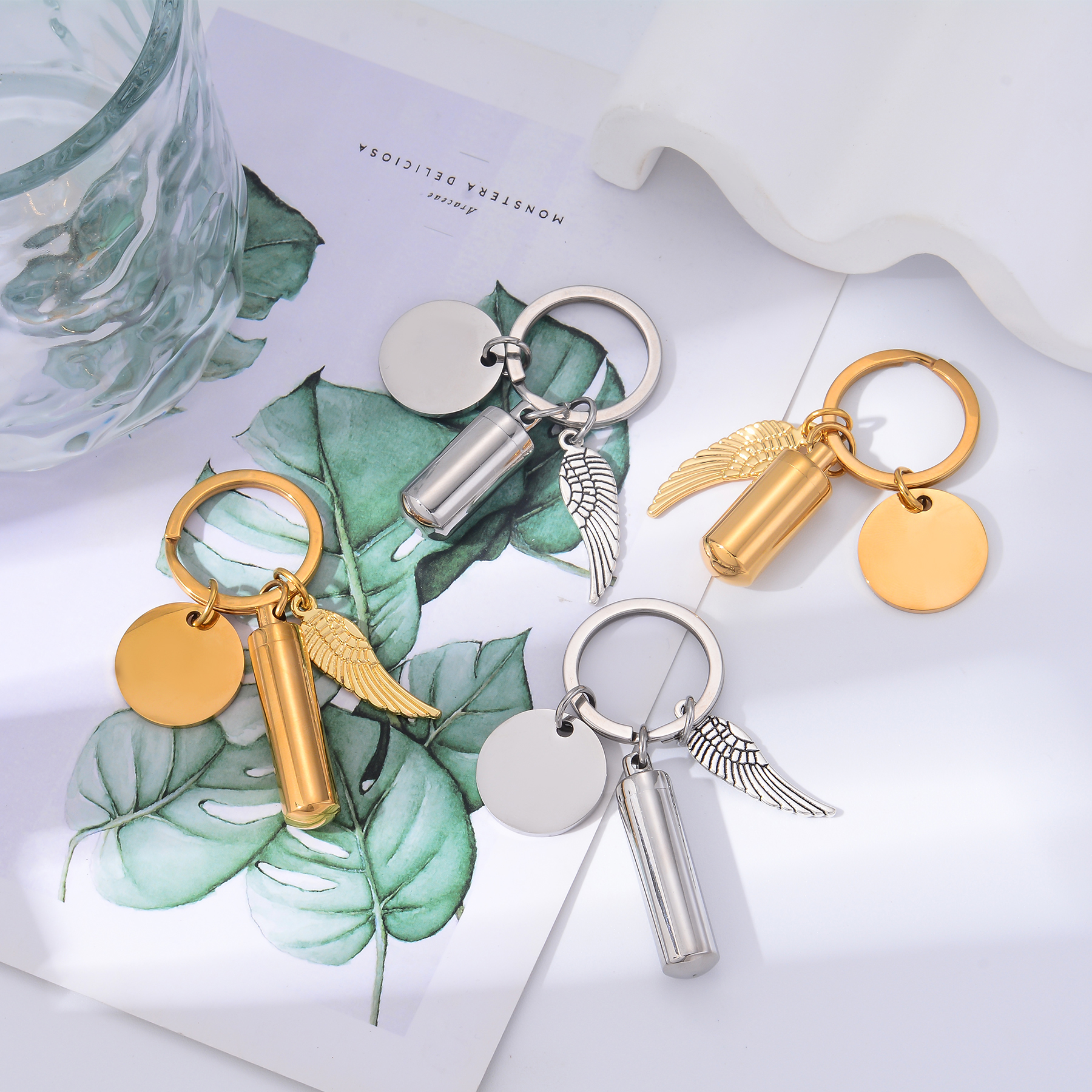 Personalized Cylinder Urn Keyc - Personal Alarm Keychain reseña y precio