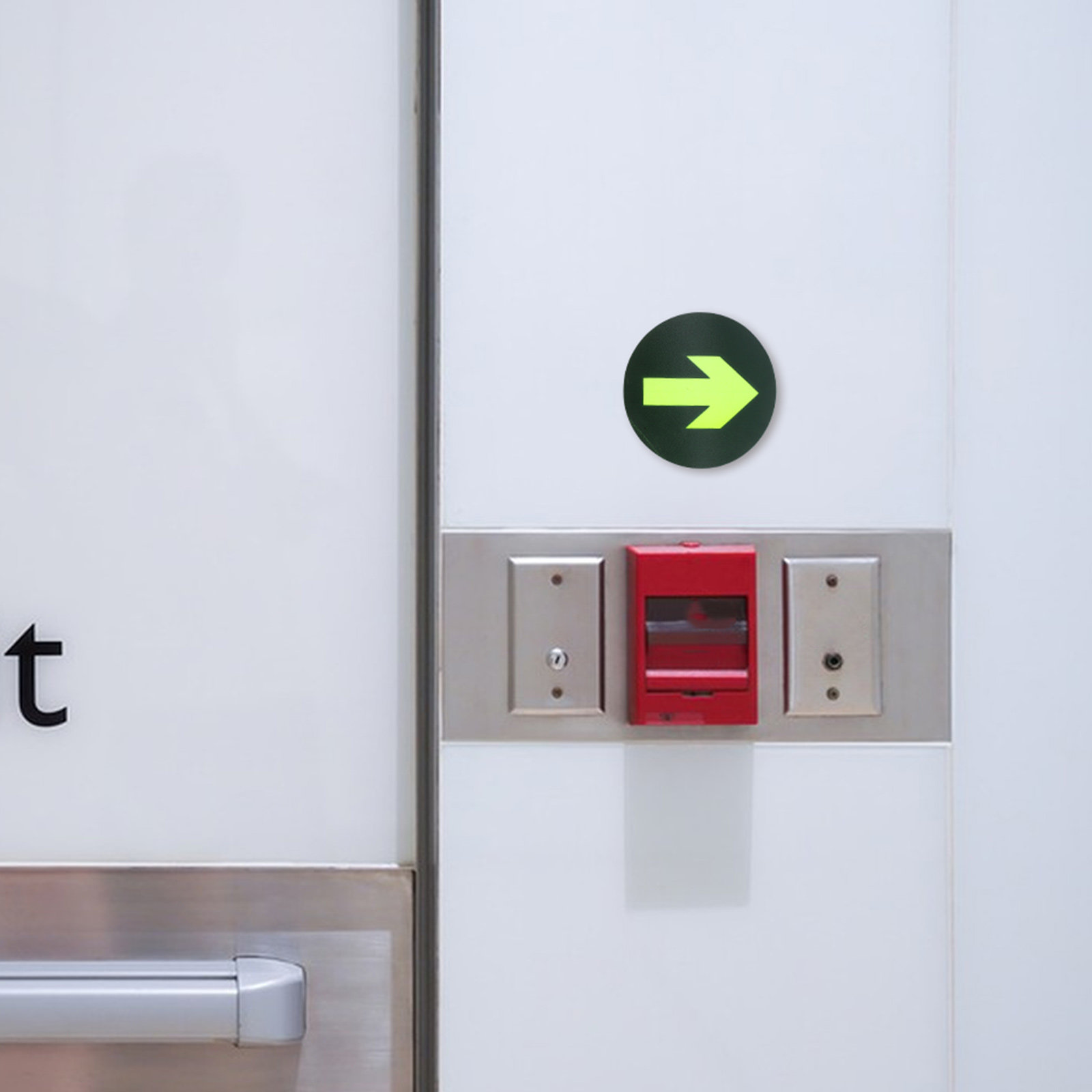 10Pcs Waterproof Night Visibil - Emergency Exit Sign reseña y precio
