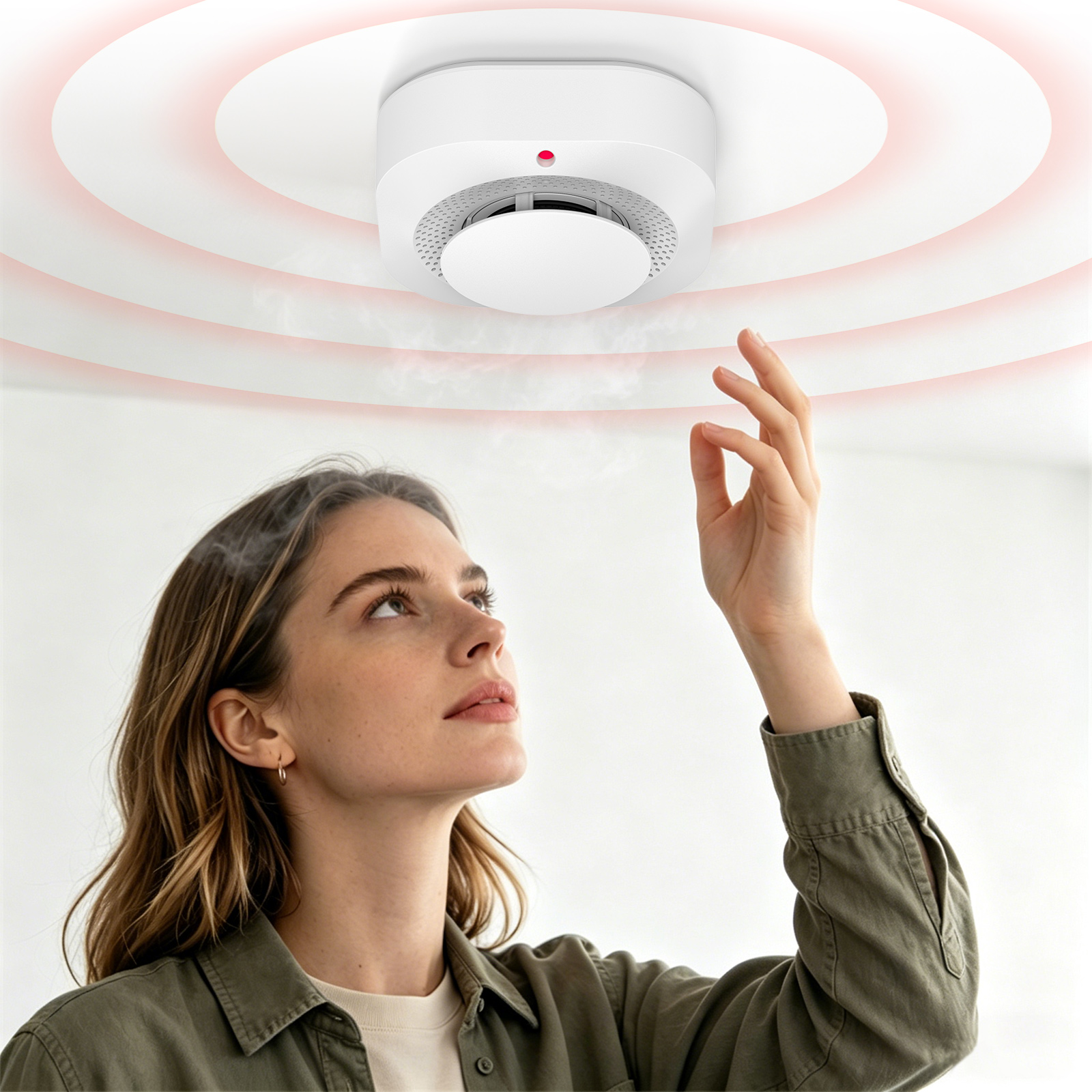 4 / 6 / 8 / 12 PCS Tuya Zigbee - Smoke Detector Interconnected reseña y precio