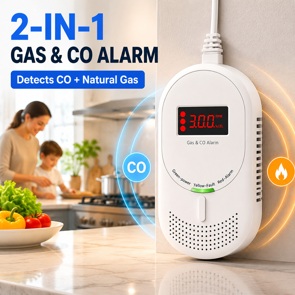 CCEsafety Zigbee Tuya Gas CO D - Co Detector Plug reseña y precio