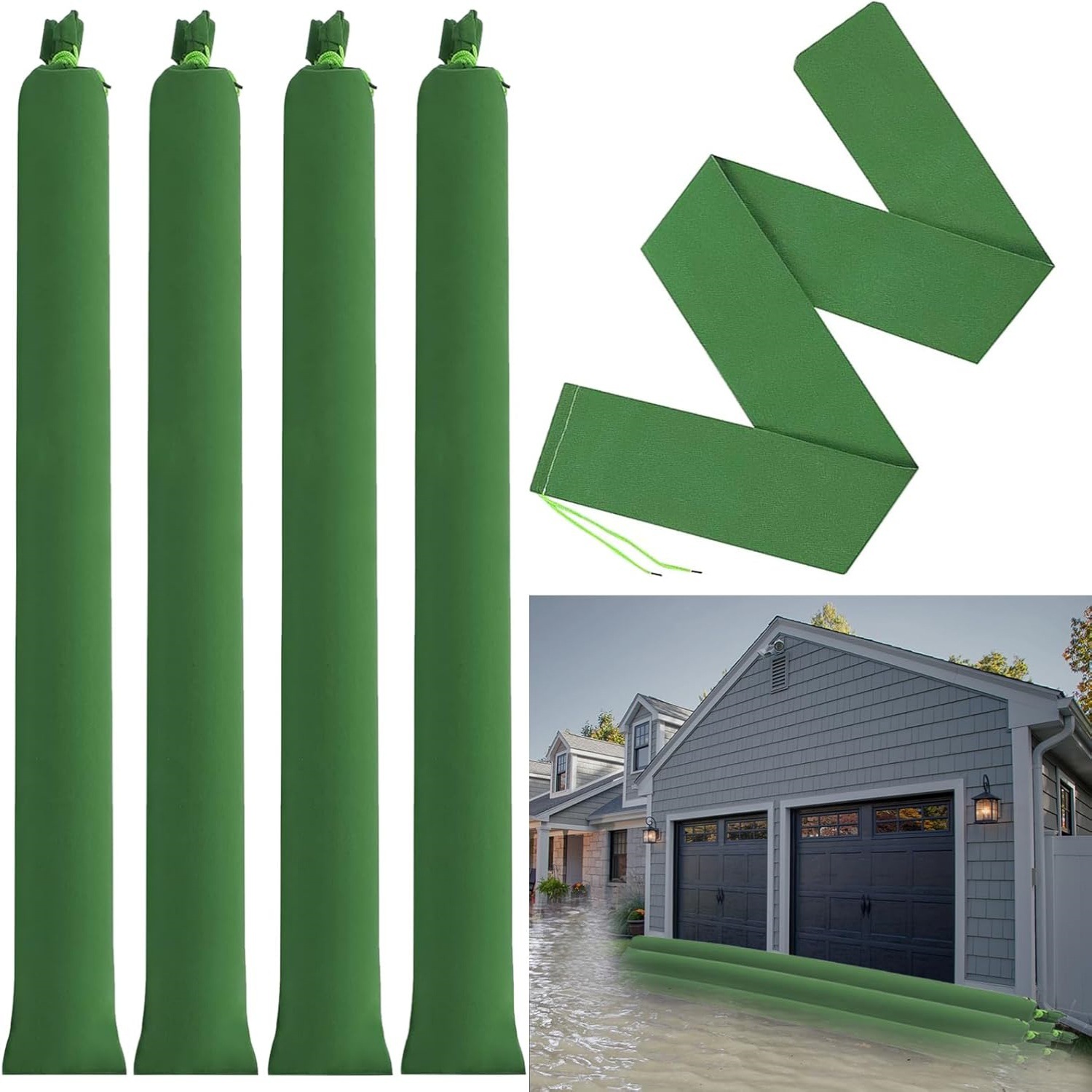 2Pcs Sand Bags Thickened Long  - Flood Barrier Bag reseña y precio