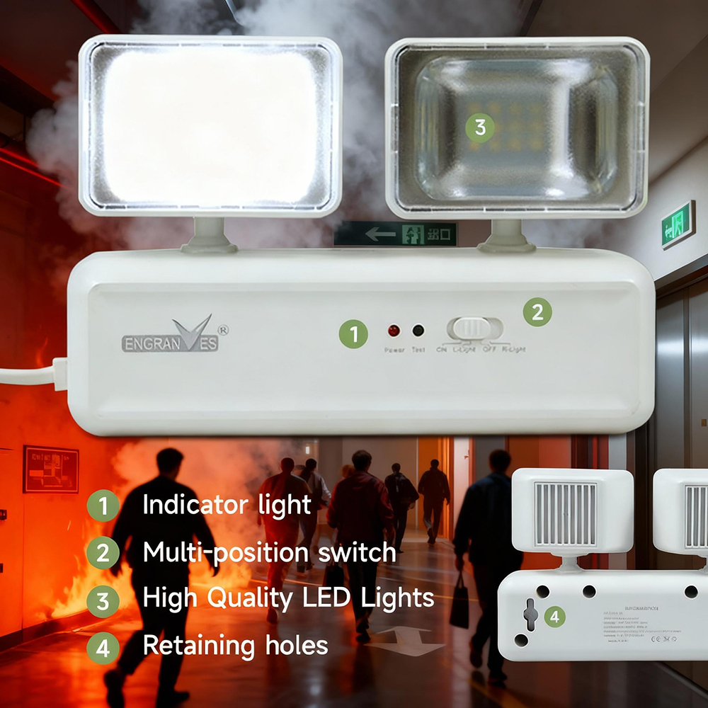Emergency Exit Light LED Emerg - Power Outage Light reseña y precio