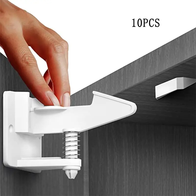10pcs Baby Cabinet Locks Invis - Medicine Cabinet Lock reseña y precio