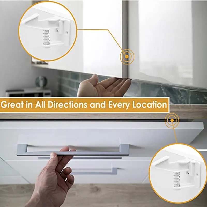 10pcs Baby Cabinet Locks Invis - Medicine Cabinet Lock reseña y precio