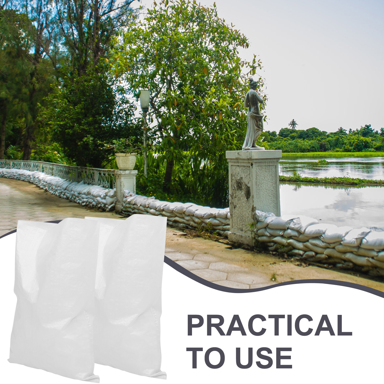 5Pcs Flood Barrier Bags Heavy  - Flood Barrier Bag reseña y precio
