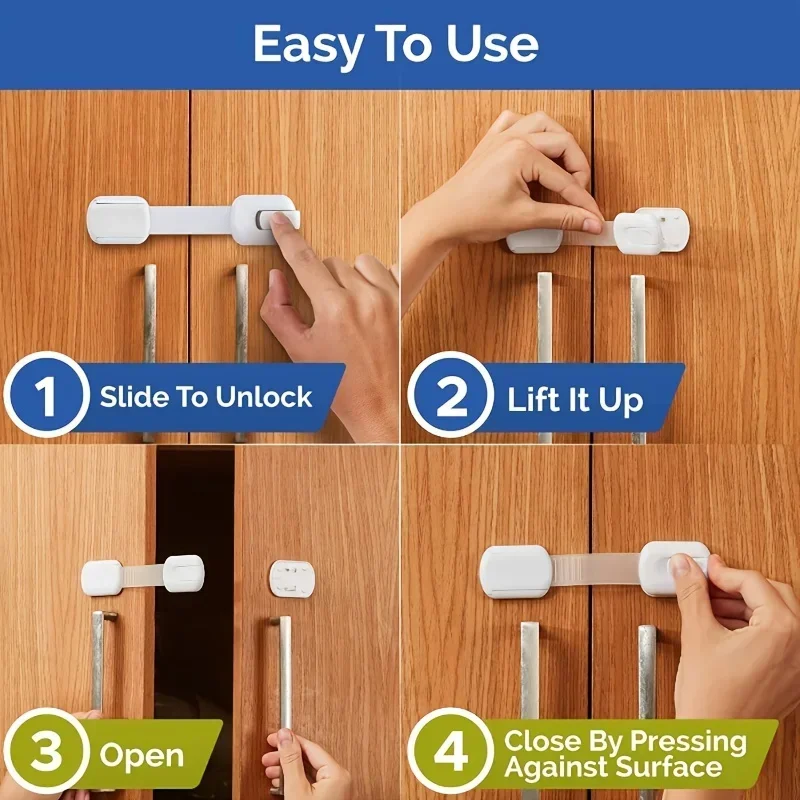 3/5/10Pcs/Lot Child Lock Prote - Medicine Cabinet Lock reseña y precio