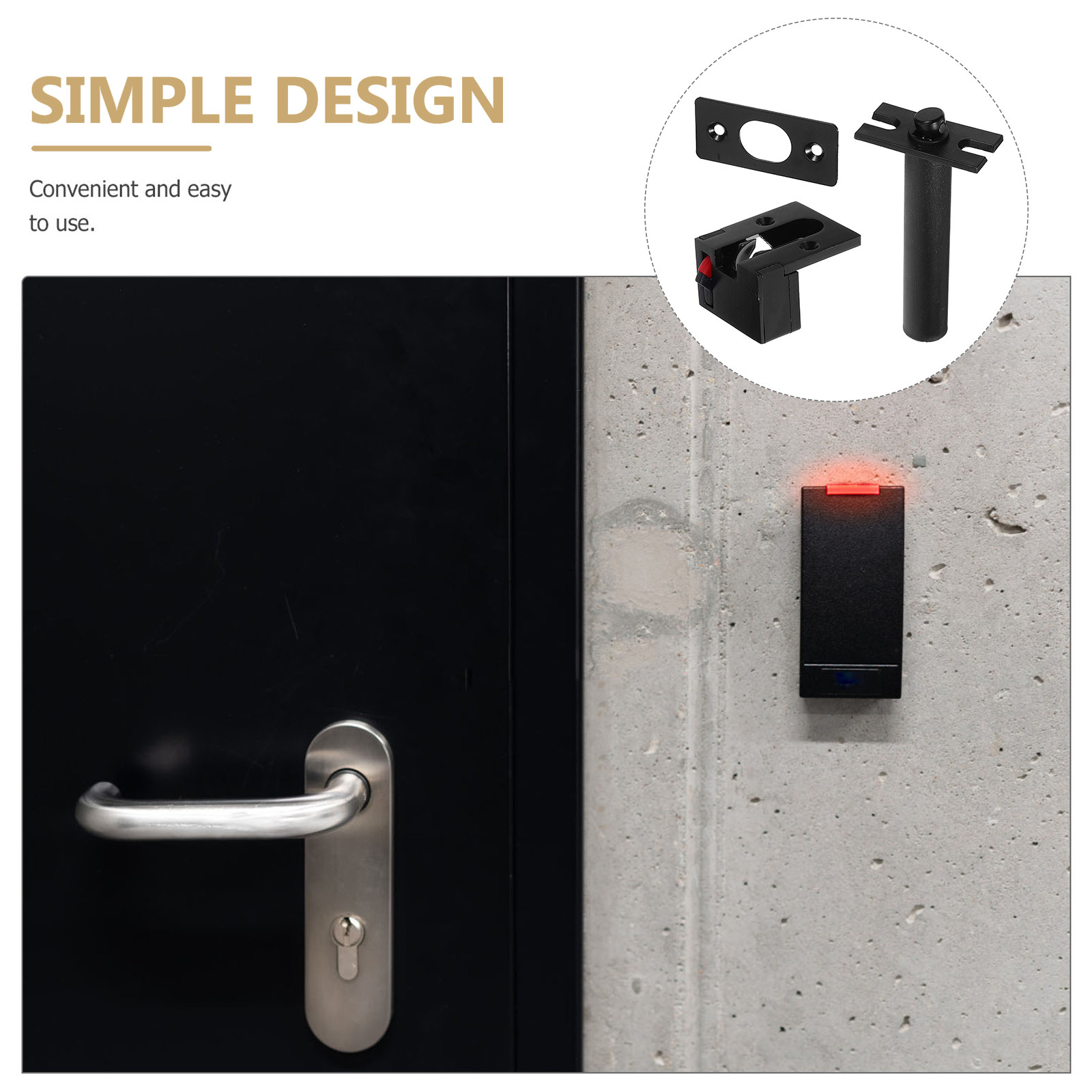 1Set Security Concealed Door C - Security Chain Door reseña y precio