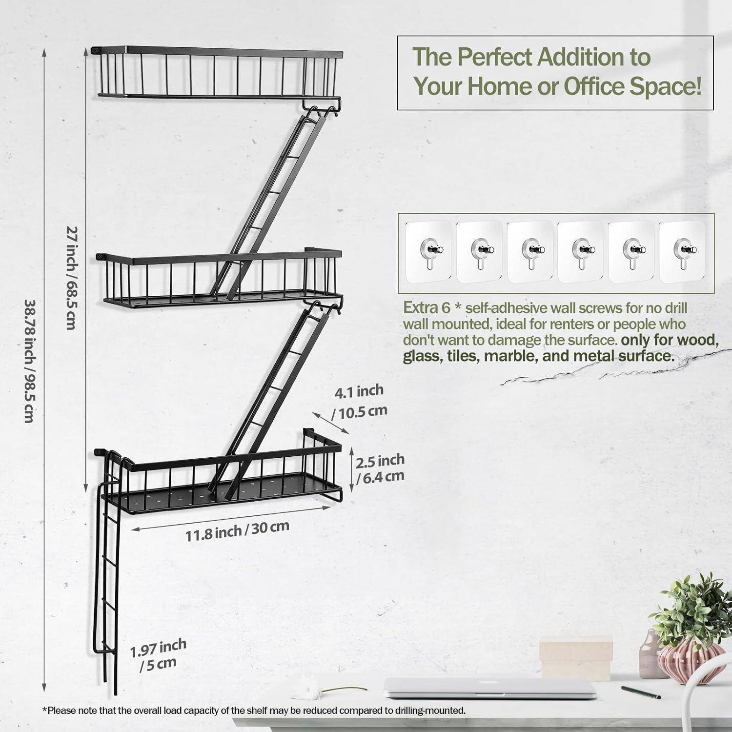 Fire Escape Wall Shelf - New Y - Fire Escape Ladder reseña y precio
