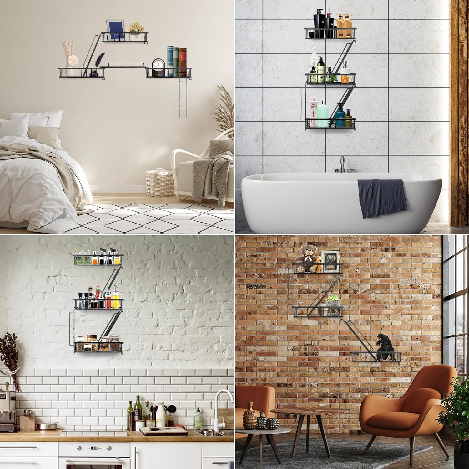 Fire Escape Wall Shelf - New Y - Fire Escape Ladder reseña y precio