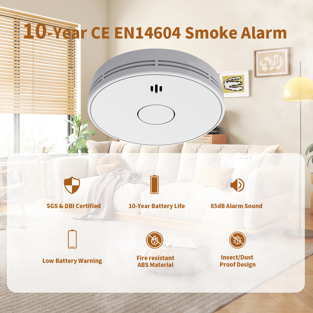 V-Come Standalone Smoke Alarms - Smoke Detector Interconnected reseña y precio
