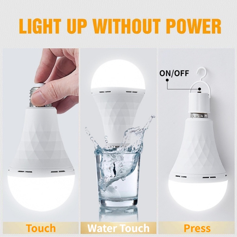 Emergency LED Light Bulb E27 w - Power Outage Light reseña y precio