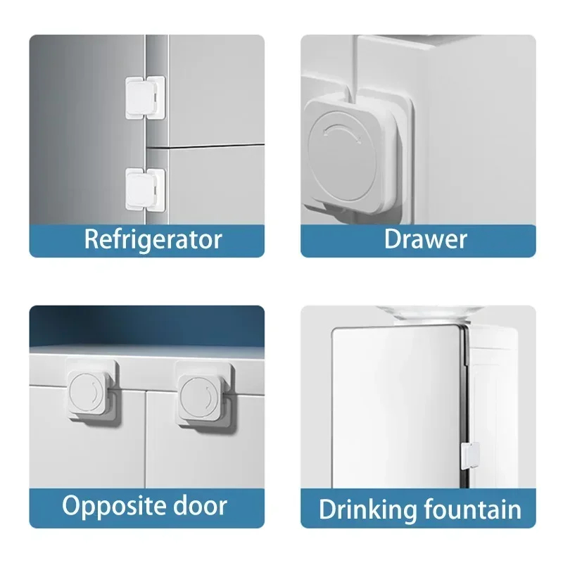 1-6pc Safety Lock Multifunctio - Medicine Cabinet Lock reseña y precio