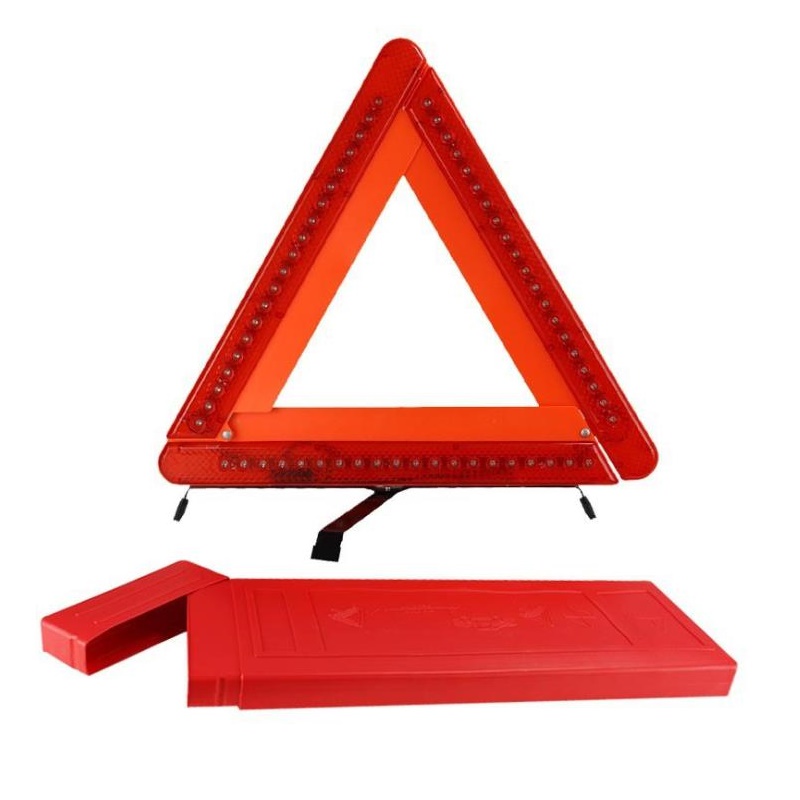 Foldable LED Warning Triangle  - Emergency Exit Sign reseña y precio