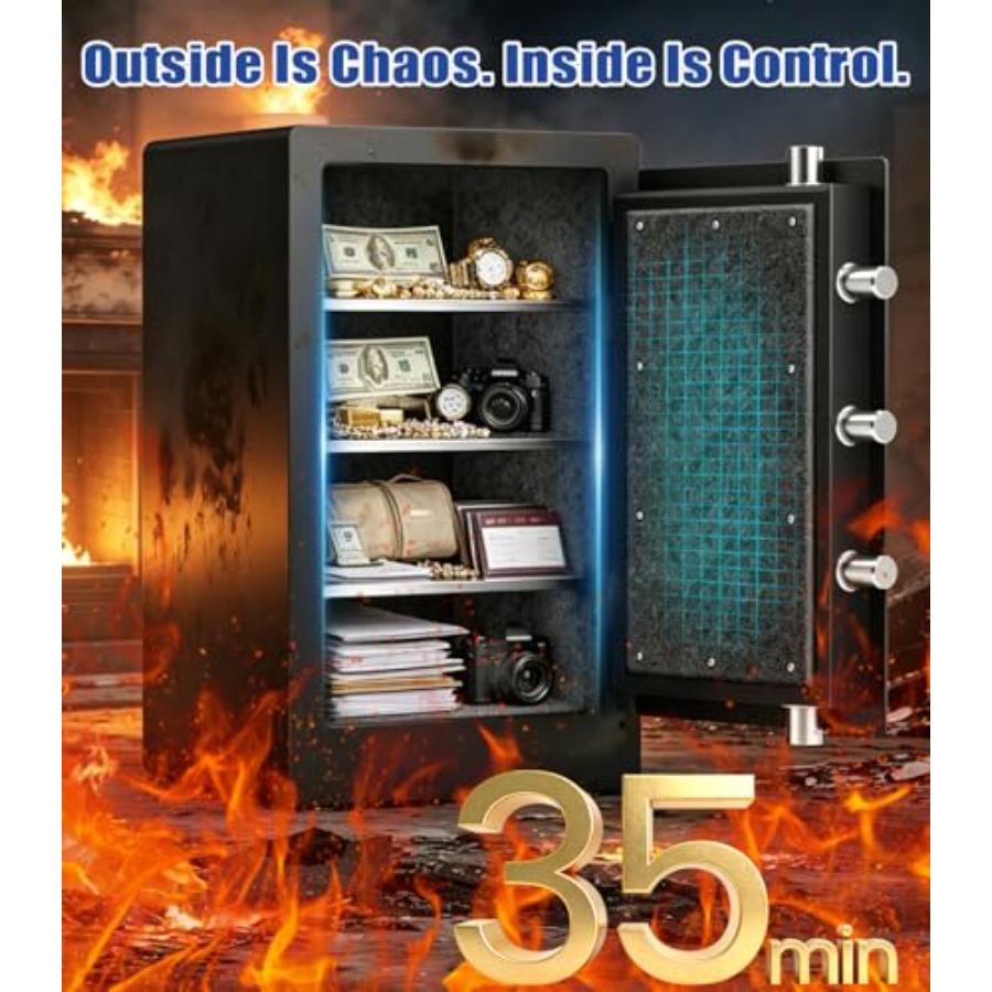Heavy Duty Fireproof Safe for  - Fire Safe Document reseña y precio