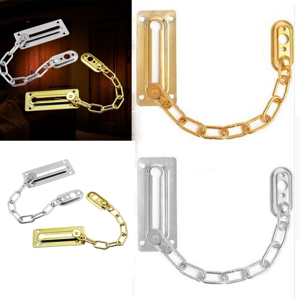 Polished Latch Door Lock Safet - Security Chain Door reseña y precio