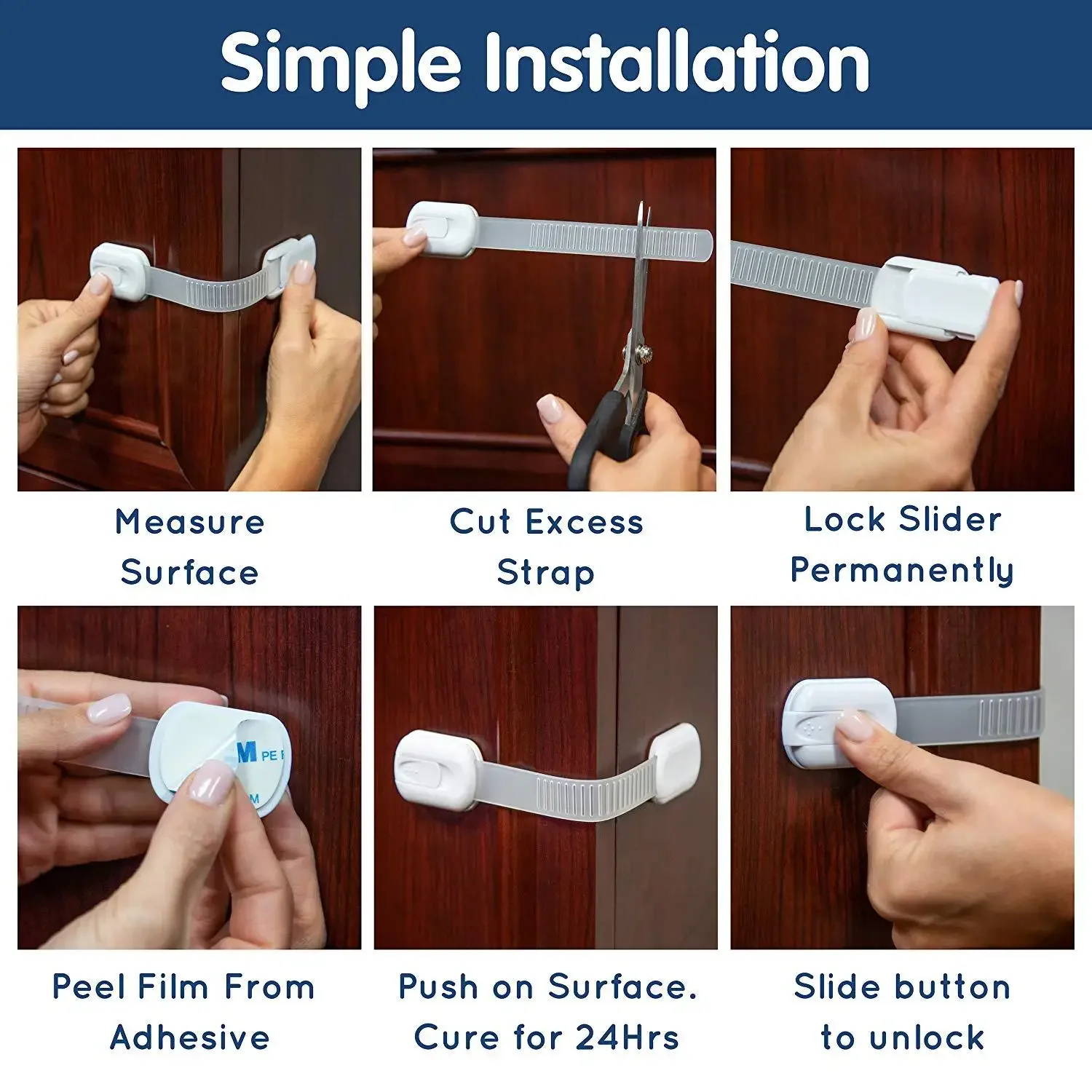 Multi-functional Safety Locks  - Medicine Cabinet Lock reseña y precio