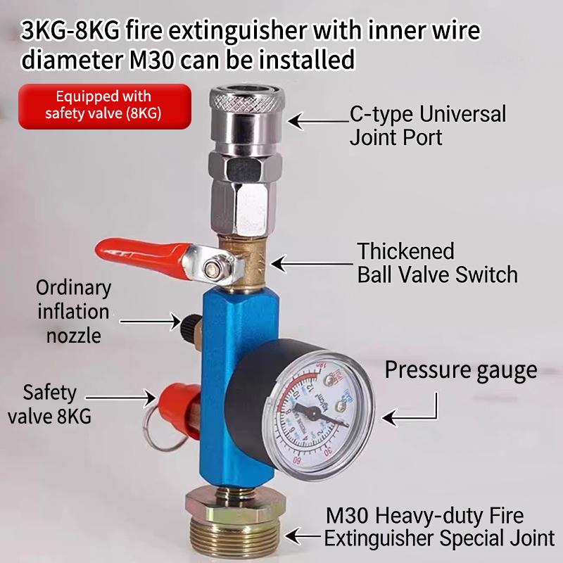 Small Air Tank Pressure Adapte - Fire Extinguisher Small reseña y precio